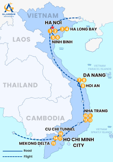 Private Vietnam 17 Days - The magical journey of a little family