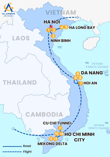 Private Vietnam Trip 14 Days 13 Nights-Vietnam Immersion