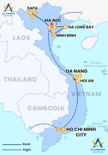 Private Vietnam 12 Days 11 Nights -The Impression of Vietnam