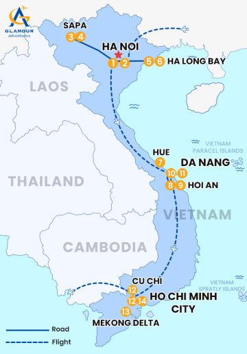 Private Vietnam 14 Days 13 Nights_ VietNam Grand Discovery