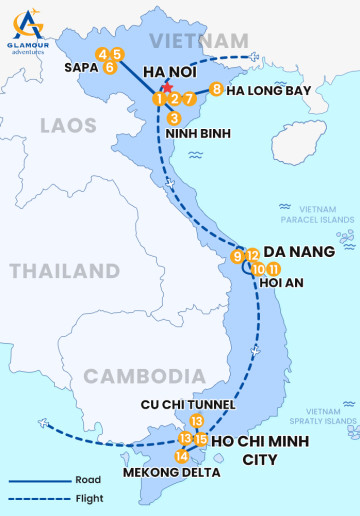 Private Vietnam 15 Days 14 Nights_Major Vietnam