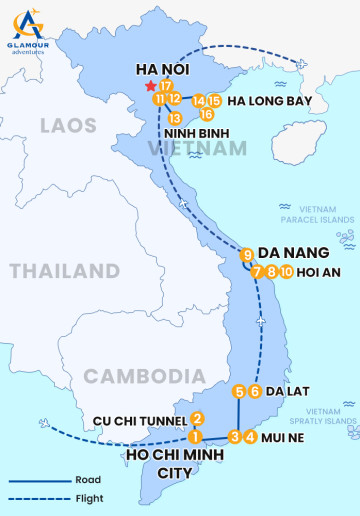 Private Vietnam 17 Days 16 Nights - Vietnam Explorer & Relaxation