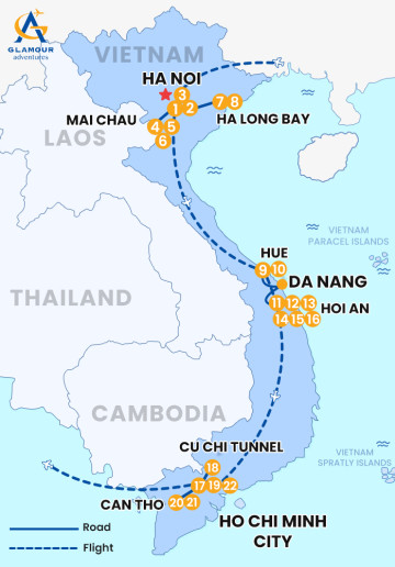 Private Vietnam 22 Days - Vietnam Culinary Journey - With Join Group Day Tours at Destination