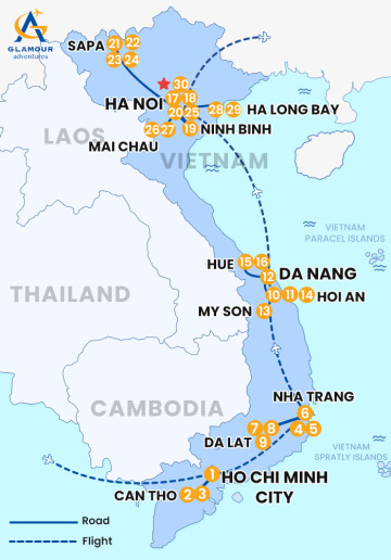 Private Vietnam 30 Days 29 Nights - Vietnam Full Month