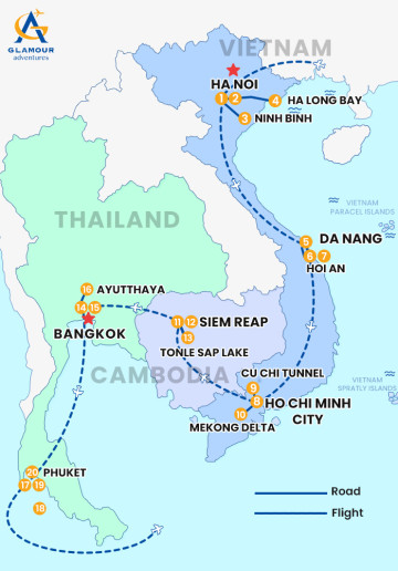 Private Vietnam, Cambodia, Thailand 20 Days 19 Nights - Grand Indochina Journey