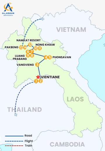 14 DAYS LUXURIOUS LAOS PACKGAGE TOUR