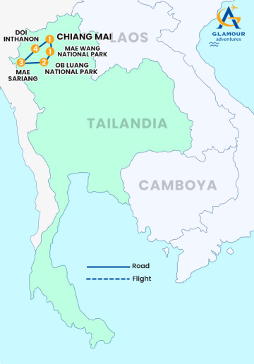 MAE SARIANG Y MAE HONG SON 4 DÍAS 3 NOCHES