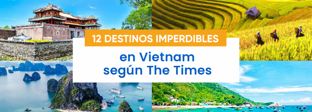 12 destinos imperdibles en Vietnam según The Times.