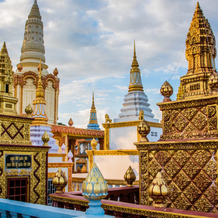 KAMPONG LUANG - PREK BANGBONG - ANGKOK BAN (MEKONG RIVER)