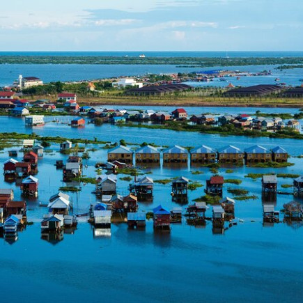 SIEM REAP - WAT THMEI - TONLE SAP LAKE