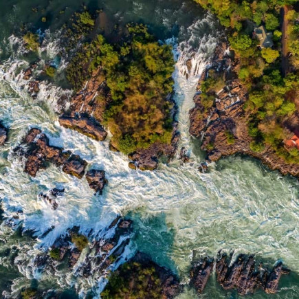 DON KHONE - KHONE PHAPHENG WATERFALL - PAKSE