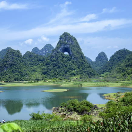 CAO BANG-ANGEL EYE MOUNTAIN- PHONG NAM- BAN GIOC WATERFALL 