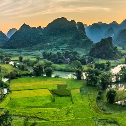 BAN GIOC - BA BE LAKE