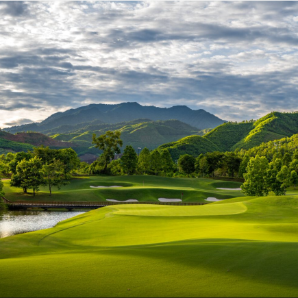 GOLFING AT BANA HILLS GOLF COURSE