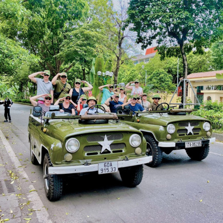HANOI CITY AFTERNOON TOUR BY JEEP