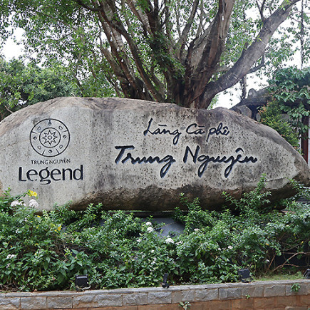 BAN ME THUOT-  TRUNG NGUYEN COFFEE VILLAGE - ROASTING FACILITY - COFFEE SHOP