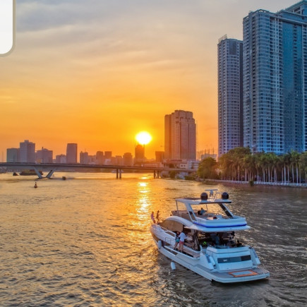 ROMANTIC SUNSET BY LUXURY SPEEDBOAT