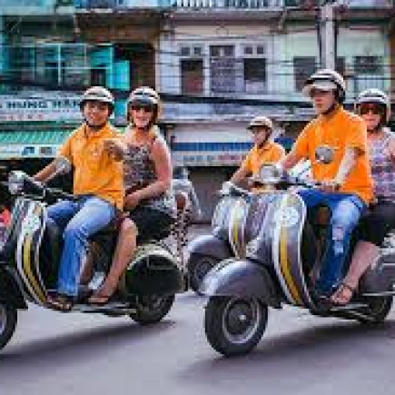 HOI AN - DA NANG - FLY TO HO CHI MINH - FOOD TOUR BY VESPA SCOOTER