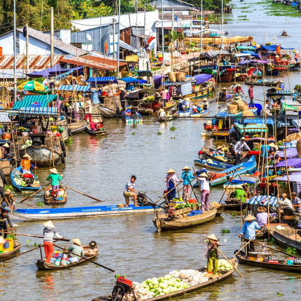 CAN THO - CAI RANG FLOATING MARKET – SAI GON