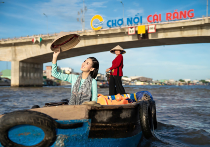 Floating Through the Vibrant Early Morning Markets of the Mekong Delta