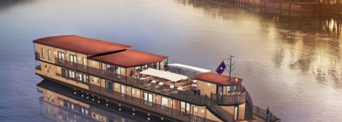 Experience a High - end Laos Mekong and heritage exploration on the Mekong River
